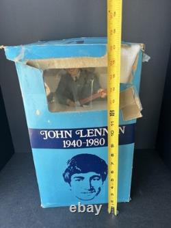 Vintage 1981 Alpha Industries John Lennon Liquor Decanter Music With Original Box