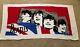 Vintage 1989 Apple Corp Ltd Beatles Beach Towel John Lennon Paul McCartney +