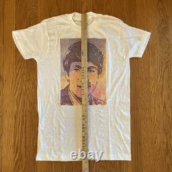 Vintage 70s NWOT Andy Warhol John Lennon Beatles Single Stitch Tee Shirt Size M