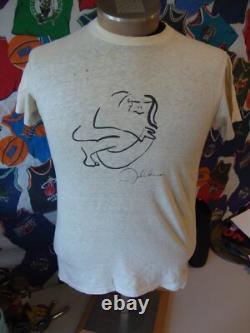 Vintage 80's JOHN LENNON The Beatles Bag One Yoko Ono Art T Shirt M