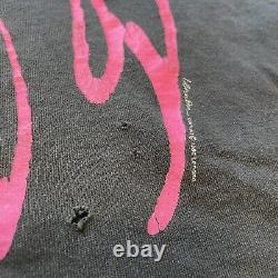 Vintage 80s John Lennon T Shirt Imagine Size Large Beatles Rock Band Tour Art