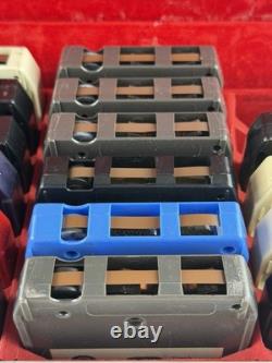 Vintage 8-Track Tape Lot (25 pcs) with Case Elvis, Beatles, John Lennon
