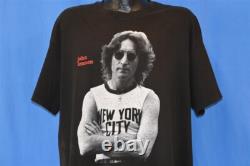 Vintage 90s JOHN LENNON NYC BEATLES IMAGINE SAY IM A DREAMER 2 SIDED t-shirt XL