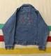 Vintage 90s John Lennon Imagine The Beatles All Cotton Denim Jean Jacket Medium