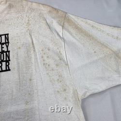 Vintage 90s The Beatles Band T-Shirt Apple Hanes XL John Lennon McCartney NWT