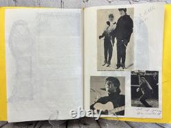 Vintage BEATLES John Lennon Fan Made Scrapbook 11 Pages Mid 1960s