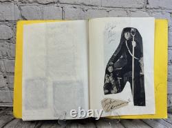 Vintage BEATLES John Lennon Fan Made Scrapbook 11 Pages Mid 1960s