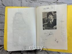 Vintage BEATLES John Lennon Fan Made Scrapbook 11 Pages Mid 1960s