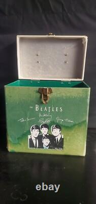 Vintage Beatles 45 RPM Record Carrying Case John Lennon Paul Mccartney Ringo