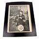 Vintage Beatles John Lennon Framed Picture VOX Rickenbacker 12x10