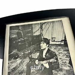 Vintage Beatles John Lennon Framed Picture VOX Rickenbacker 12x10