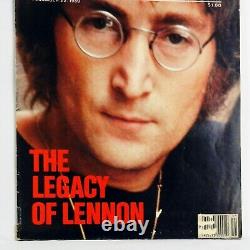 Vintage Beatles John Lennon Maclean's News Magazine