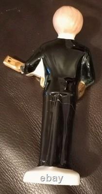 Vintage Beatles Porcelain Figurines Paul McCartney, John Lennon George Ringo Set