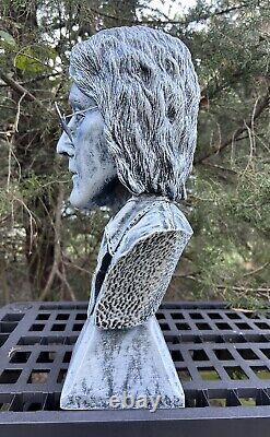 Vintage JOHN LENNON 1940-1980 Plaster bust / statue Beatles Rock Musician 16
