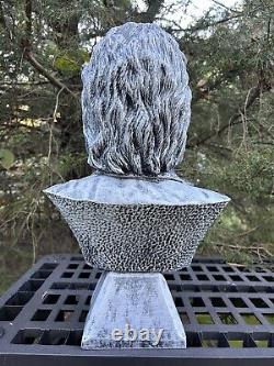 Vintage JOHN LENNON 1940-1980 Plaster bust / statue Beatles Rock Musician 16