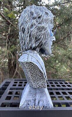 Vintage JOHN LENNON 1940-1980 Plaster bust / statue Beatles Rock Musician 16