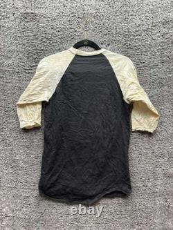 Vintage John Lennon Beatles Memorial 1980's Raglan T-Shirt Mens Size M