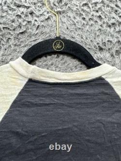 Vintage John Lennon Beatles Memorial 1980's Raglan T-Shirt Mens Size M