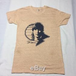 Vintage John Lennon Beatles Thin Soft T-shirt Yoko Imagine Peace Rock Band Large
