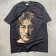 Vintage John Lennon Big Face T Shirt Beatles Single Stitch USA Made Men's XL
