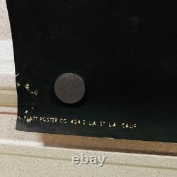 Vintage John Lennon Blacklight Poster 1960s Portrait Platt Poster Co