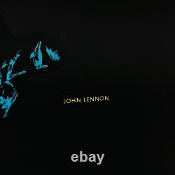 Vintage John Lennon Blacklight Poster 1960s Portrait Platt Poster Co