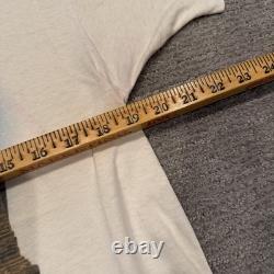 Vintage John Lennon Imagine Shirt Mens L White Hanes USA 1981 Winterland Beatles