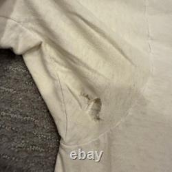 Vintage John Lennon Imagine Shirt Mens L White Hanes USA 1981 Winterland Beatles