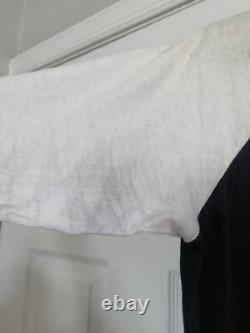 Vintage John Lennon Memorial Baseball T-shirt Beatles Size Large