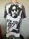 Vintage John Lennon NYC Mosquitohead Bleached T-Shirt XL 80's Beatles