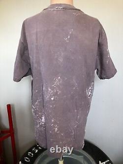 Vintage John Lennon NYC Mosquitohead Bleached T-Shirt XL 80's Beatles