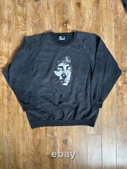 Vintage John Lennon Rare Face Crewneck Beatles Single Stitch Large Fade