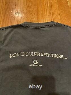 Vintage John Lennon Rock N Roll You Shoulda Been There T Shirt Sz XL Beatles 90s