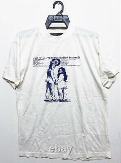 Vintage John Lennon & Yoko Ono Two Virgins The Beatles Rock Concert Tour T-shirt