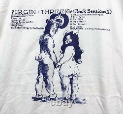 Vintage John Lennon & Yoko Ono Two Virgins The Beatles Rock Concert Tour T-shirt
