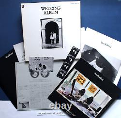 Vintage Odeon John Lennon Wedding Album Yoko Ono Vinyl Lp Complete +bonus Nm