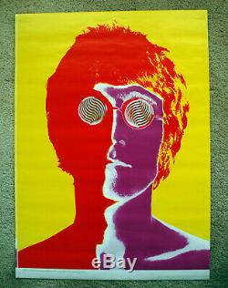 Vintage Original 1967 BEATLES JOHN LENNON Richard Avedon Poster music rock art