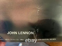 Vintage Original 1970s John Lennon And The Beatles Poster 38x27