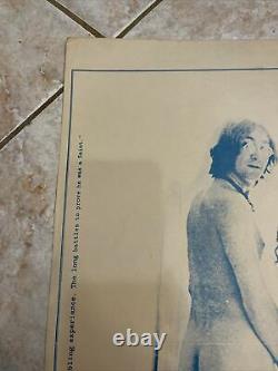 Vintage Poster John Lennon Yoko Ono Nude In Bedroom Beatles Rock Rare 70-80's
