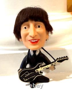 Vintage Remco Beatles John Lennon Doll With Guitar