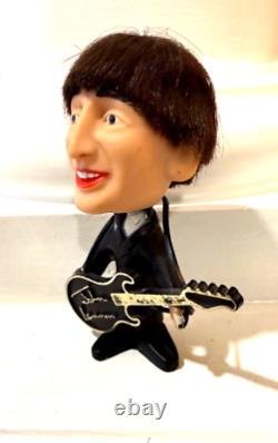 Vintage Remco Beatles John Lennon Doll With Guitar