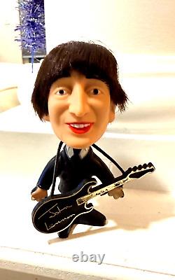 Vintage Remco Beatles John Lennon Doll With Guitar