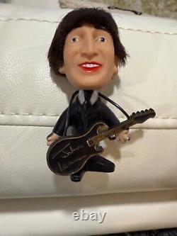 Vintage Remco Beatles John Lennon Doll With Guitar
