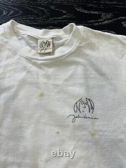 Vintage Shirt John Lennon Yoko Ono The Lennons Laggoons T-Shirt. 1990 Beatles