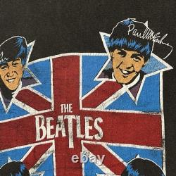 Vintage The Beatles Shirt 1960s Yesterday and Today Tour John Lennon Union Jack