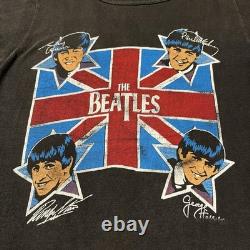 Vintage The Beatles Shirt 1960s Yesterday and Today Tour John Lennon Union Jack