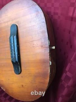 Vintage USSR Soviet Parlor Acoustic Guitar John Lennon Beatles Art Rare Decor