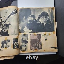 Vintage Whitman THE BEATLES Scrap Book PAUL McCARTNEY JOHN LENNON RINGO GEORGE