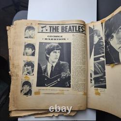 Vintage Whitman THE BEATLES Scrap Book PAUL McCARTNEY JOHN LENNON RINGO GEORGE