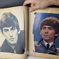 Vintage Whitman THE BEATLES Scrap Book PAUL McCARTNEY JOHN LENNON RINGO GEORGE